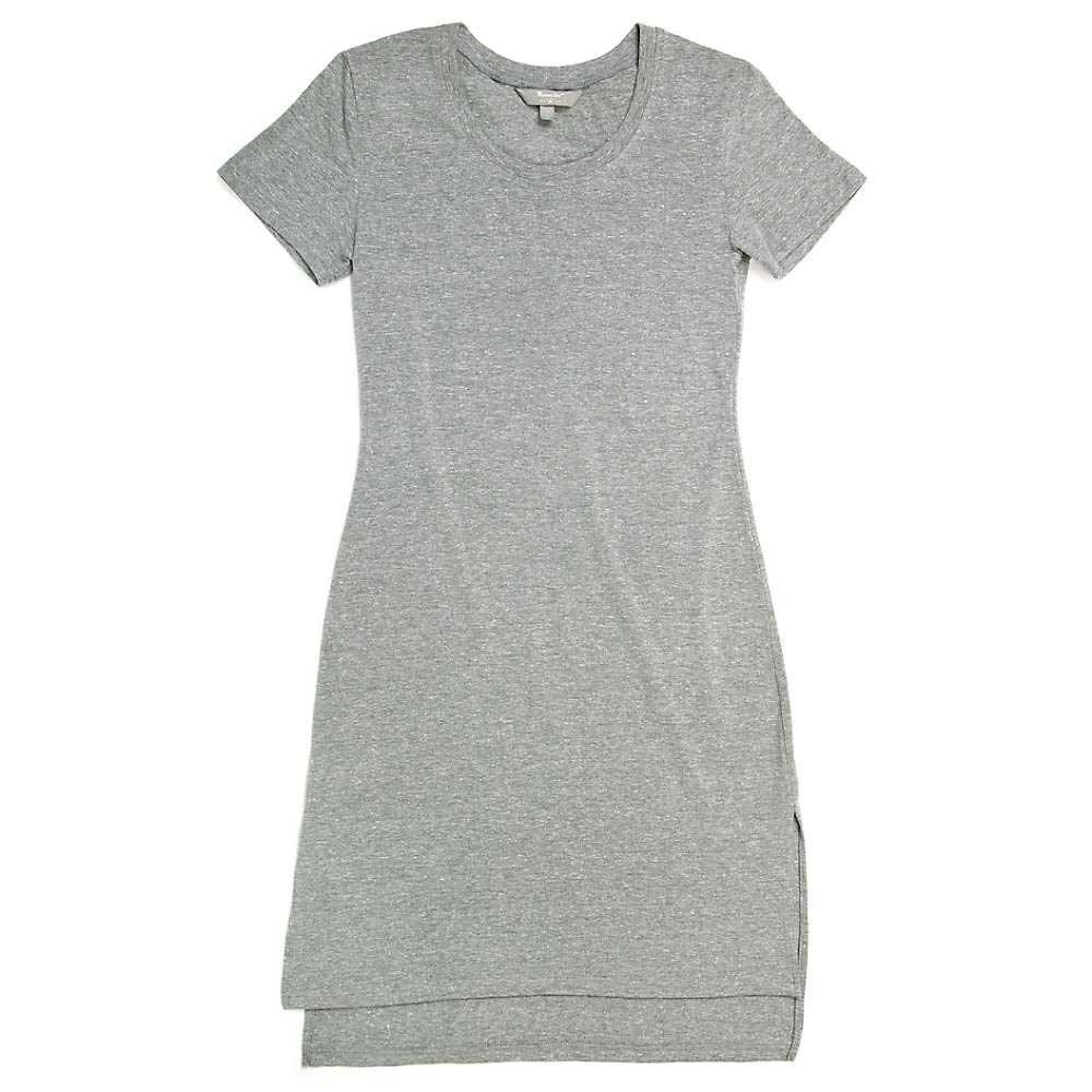 Moosejaw Women’s Short Sleeve T-Shirt Dress in Heather Gray
